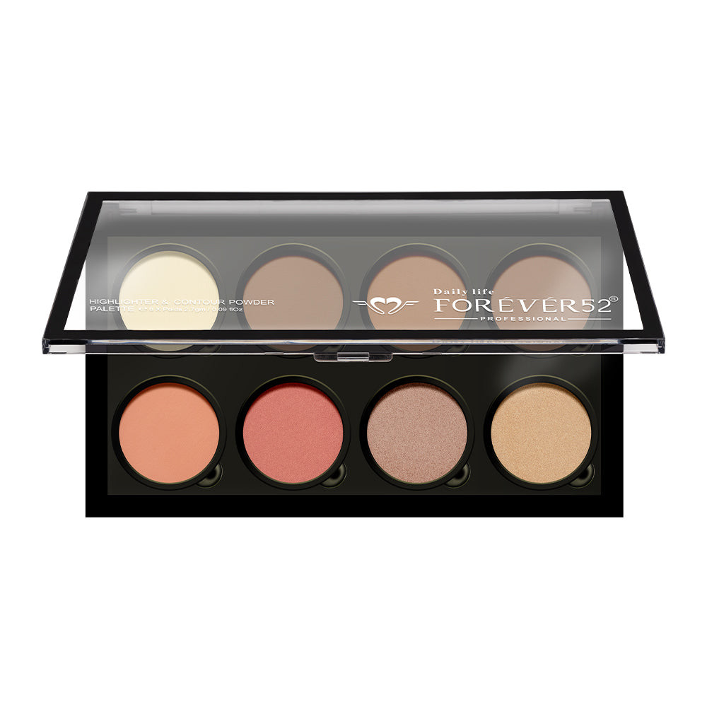 Forever52 Highlighter and Contour Powder Palette - FHC002