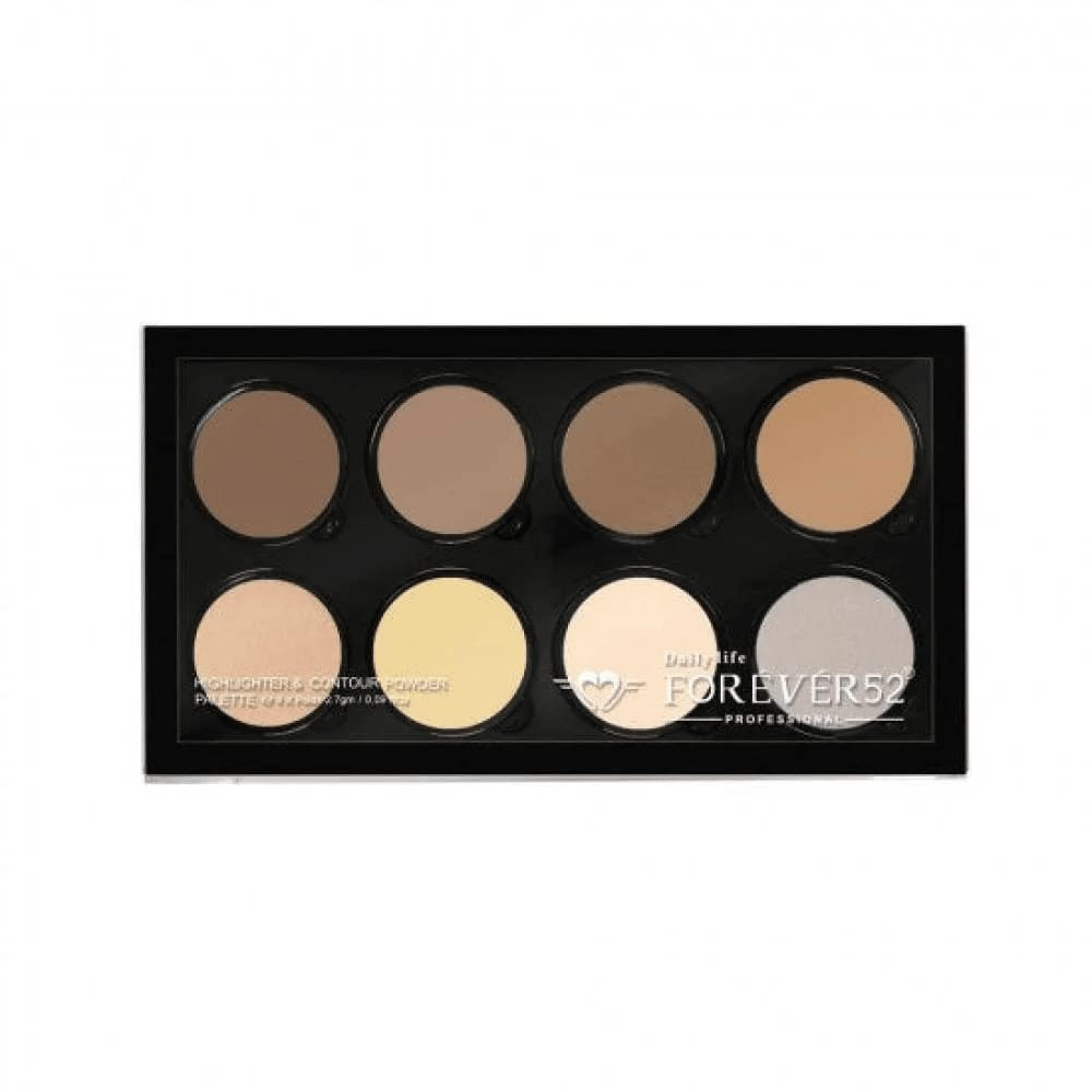 Forever52 Daily LifeHighlighter and Contour Powder Palette – FHC001