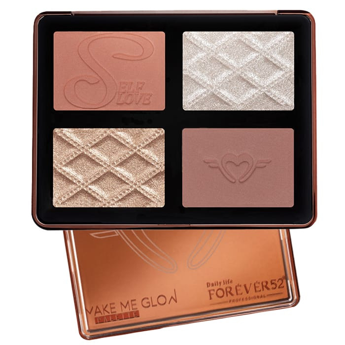 FOREVER52 MAKE ME GLOW PALETTE,4 COLOURS